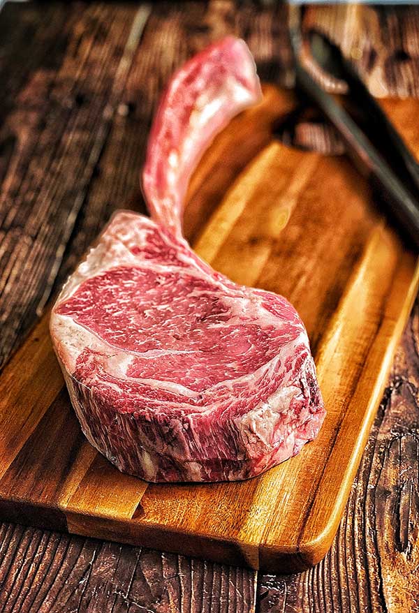 steak seasoning to prepare for a reverse sear in the oven 
