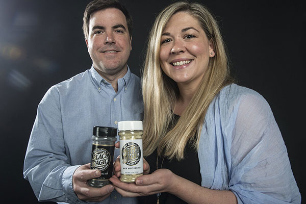 Mis Rubins Seasonings founders Ashley and Robert Landers