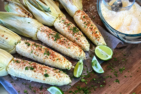 Grilled mexican street corn recipe