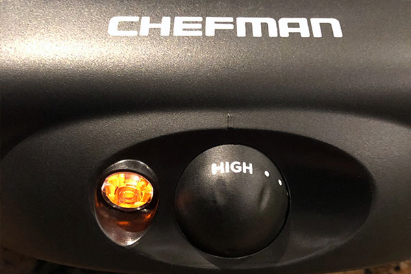 Chefman Electric Grill temperature gauge