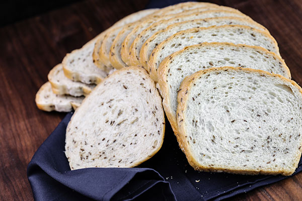 fresh rye bread for reuben sandwich