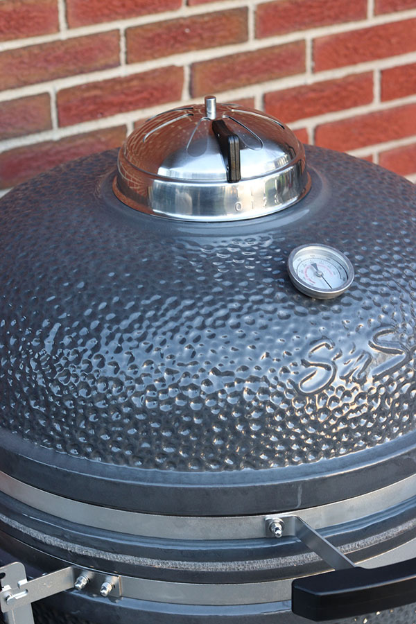 Slow N Sear Kamado cooker top vent