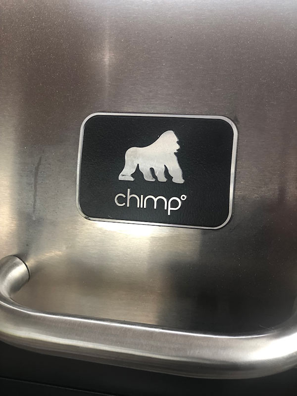 Chimp Tailgater Wood Pellet Grill logo