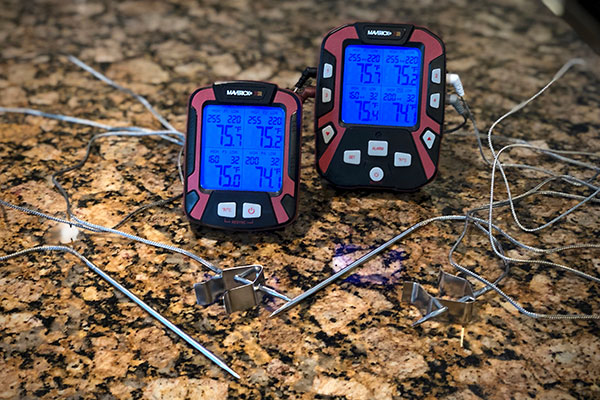 Maverick XR50 Remote BBQ & Smoker Thermometer with probes, ready to use 