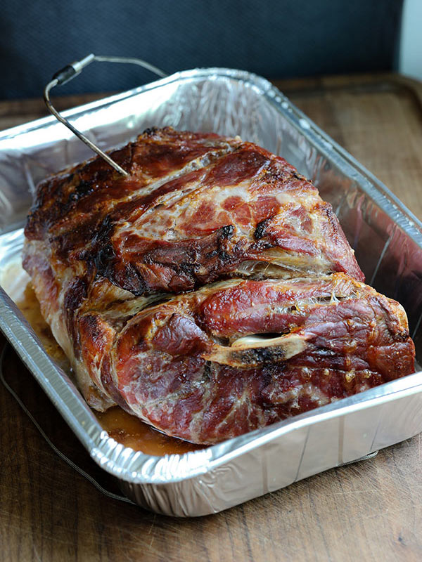 pork butt basted in juices for Best Korean Style Pork Shoulder