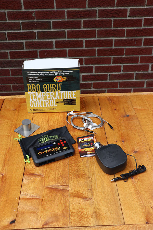 CyberQ Cloud BBQ Guru with attachments