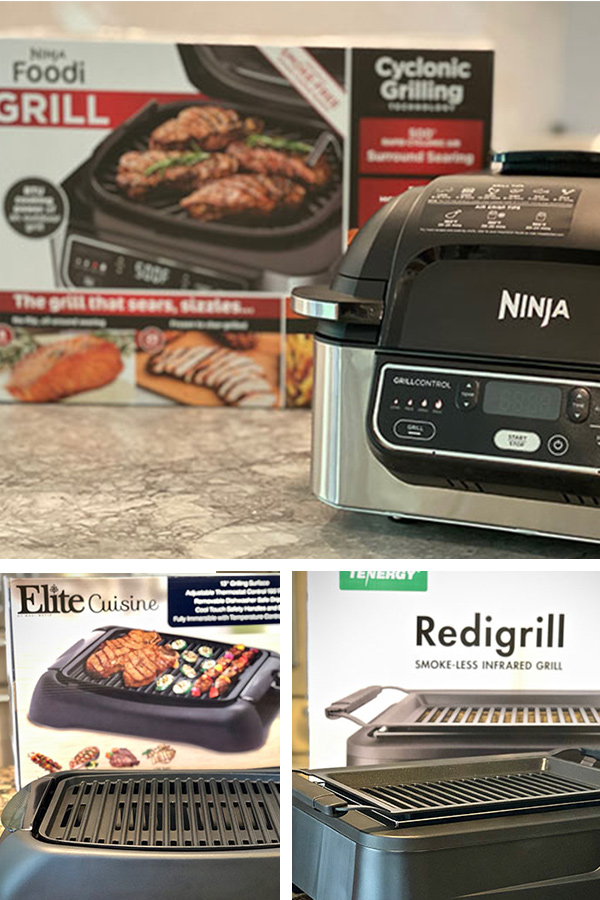 Electric grill round up with four grills