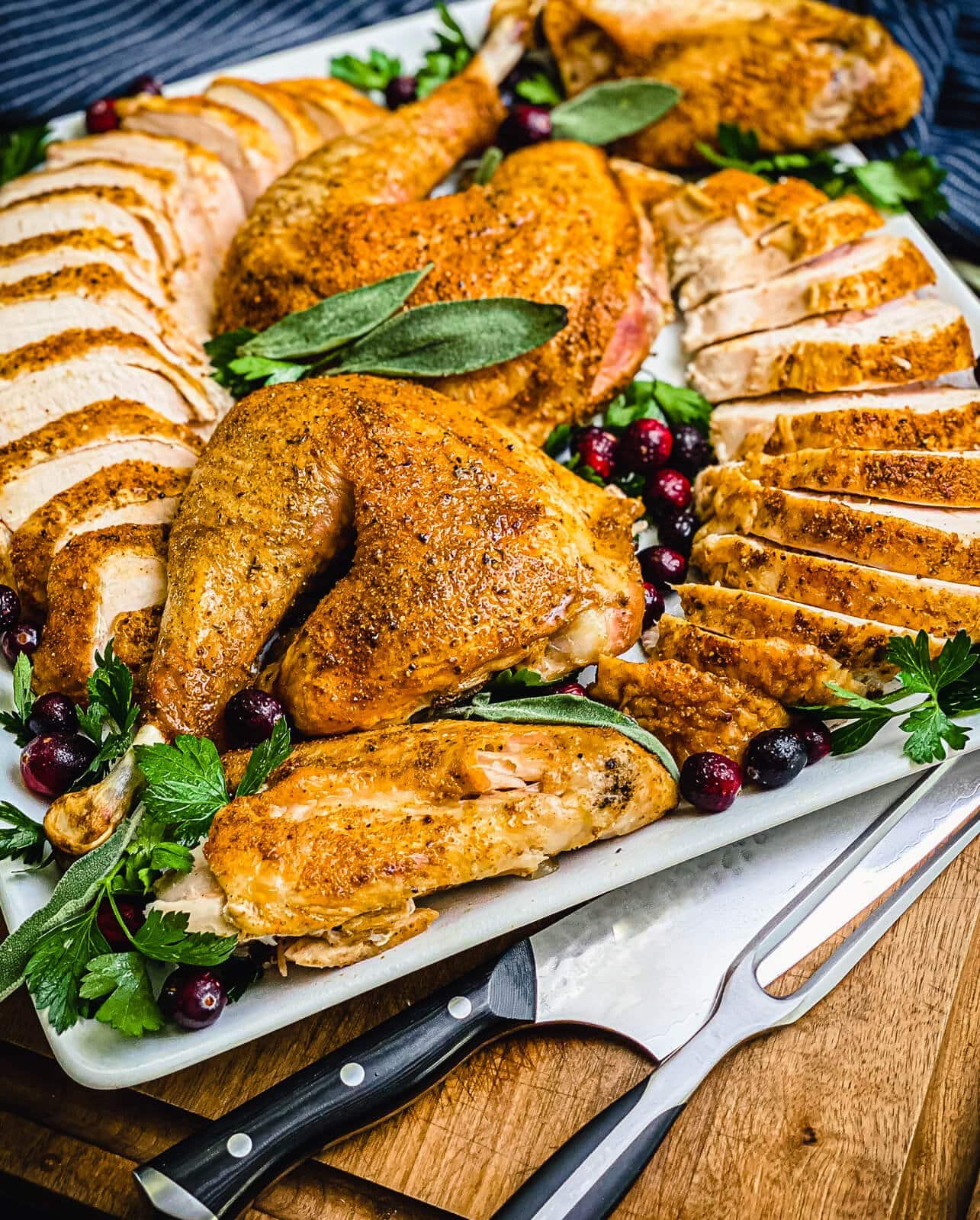 Grilled Whole Turkey Recipe - Grillseeker