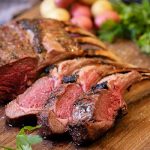 Sliced Maple Dijon Lamb.