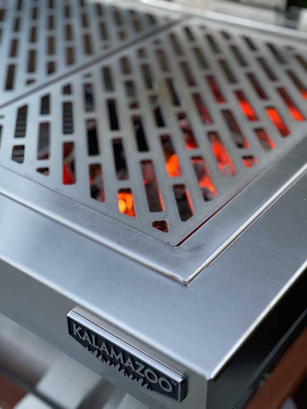 Heating capabilities of the Kalamazoo Shokunin Grill