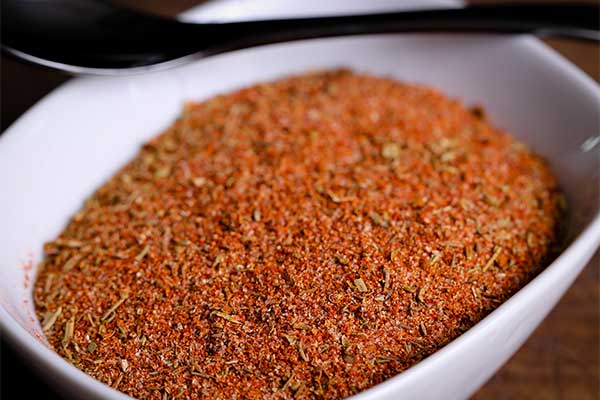 Homemade Creole Seasoning ready for use