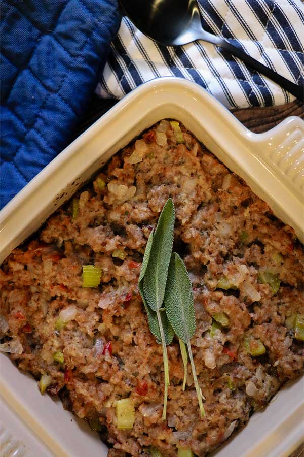 Cranberry and Sausage Stuffing Recipe Grillseeker