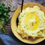 garlic mashed potatoes