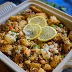 Lobster and Chorizo Stuffing