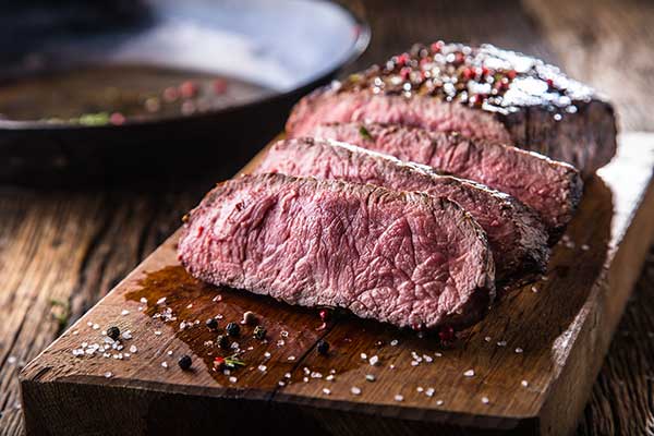 perfectly reverse seared steak