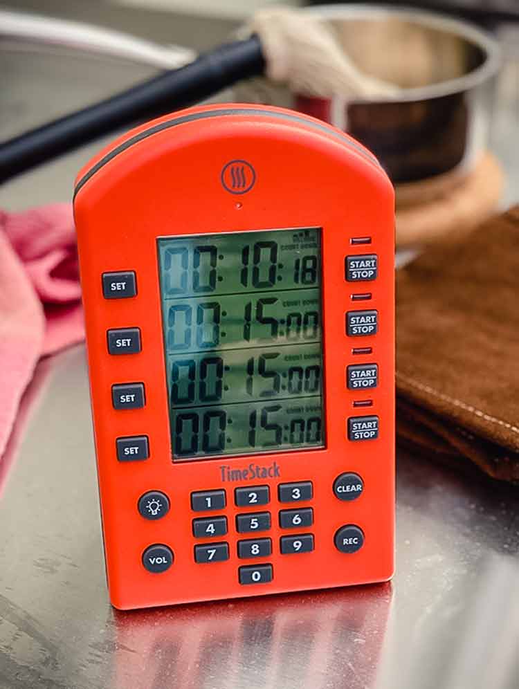 digital grill timer from Thermoworks