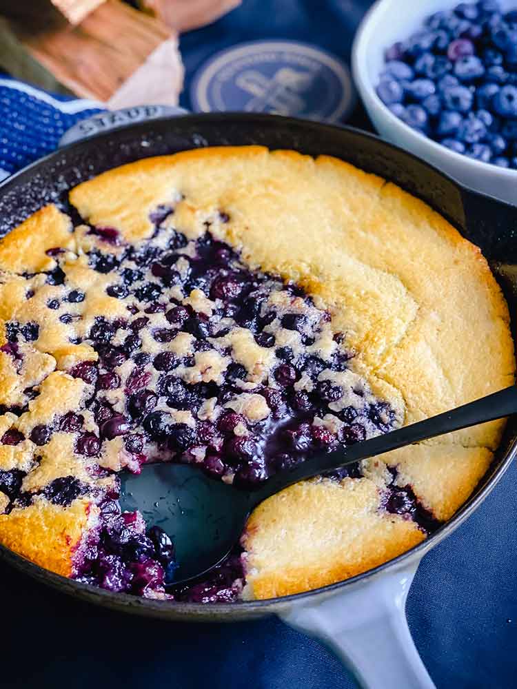 perfectly browned cobbler