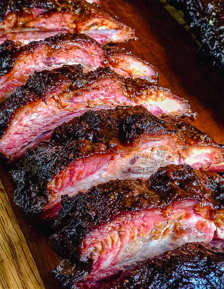 baby back ribs recipe featuring brine and rub with apple cinnamon flavors