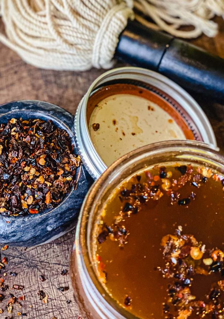 image of carolina mop sauce in a glass jar