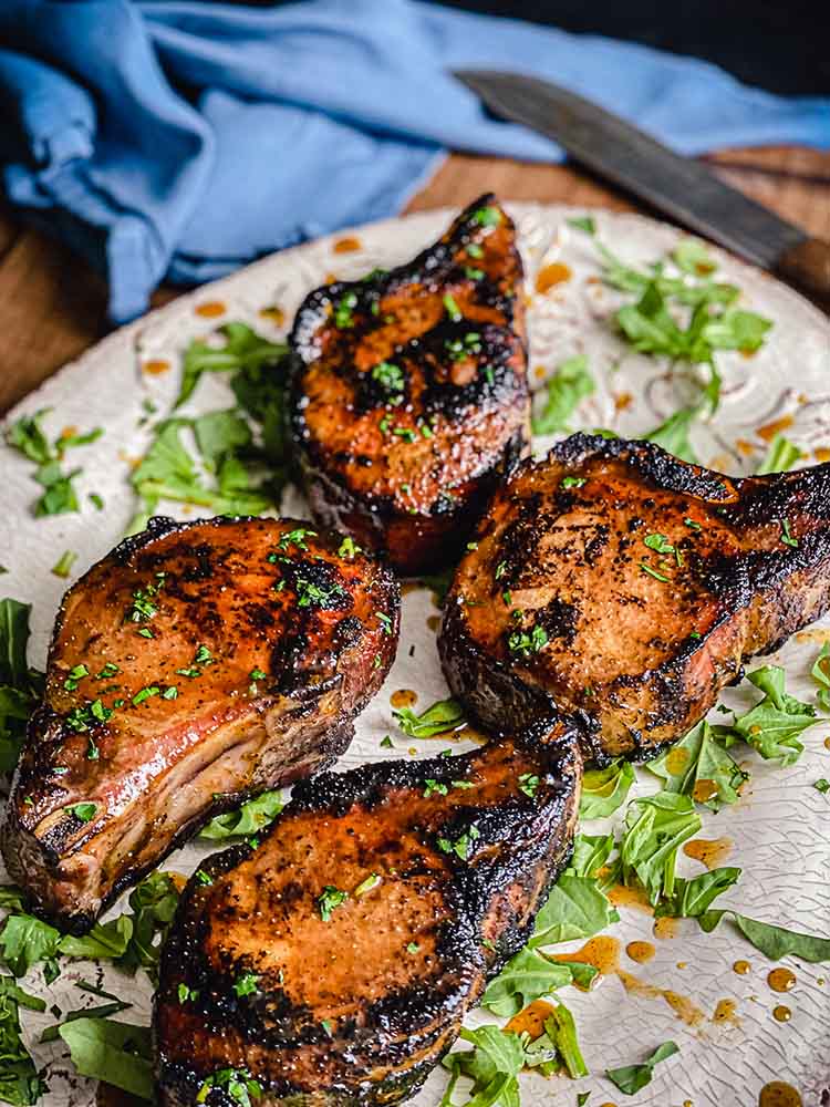 grilled pork chops 