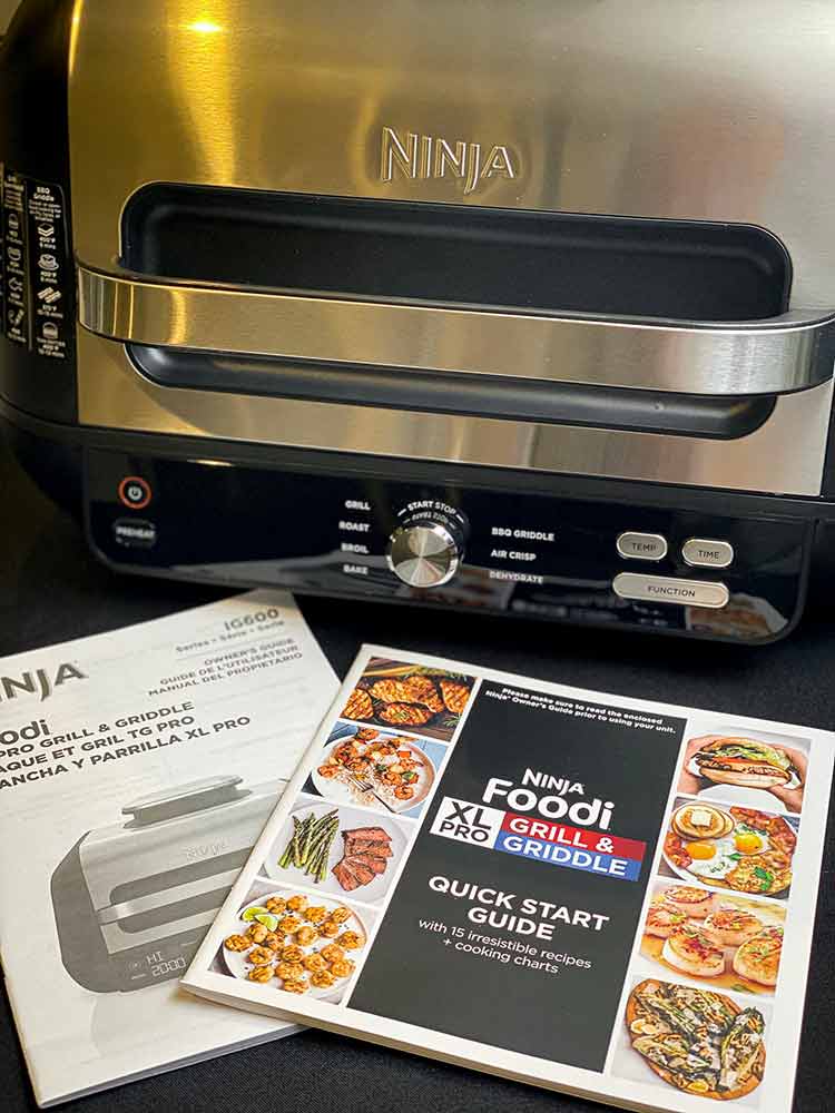 ninja grill and manual 