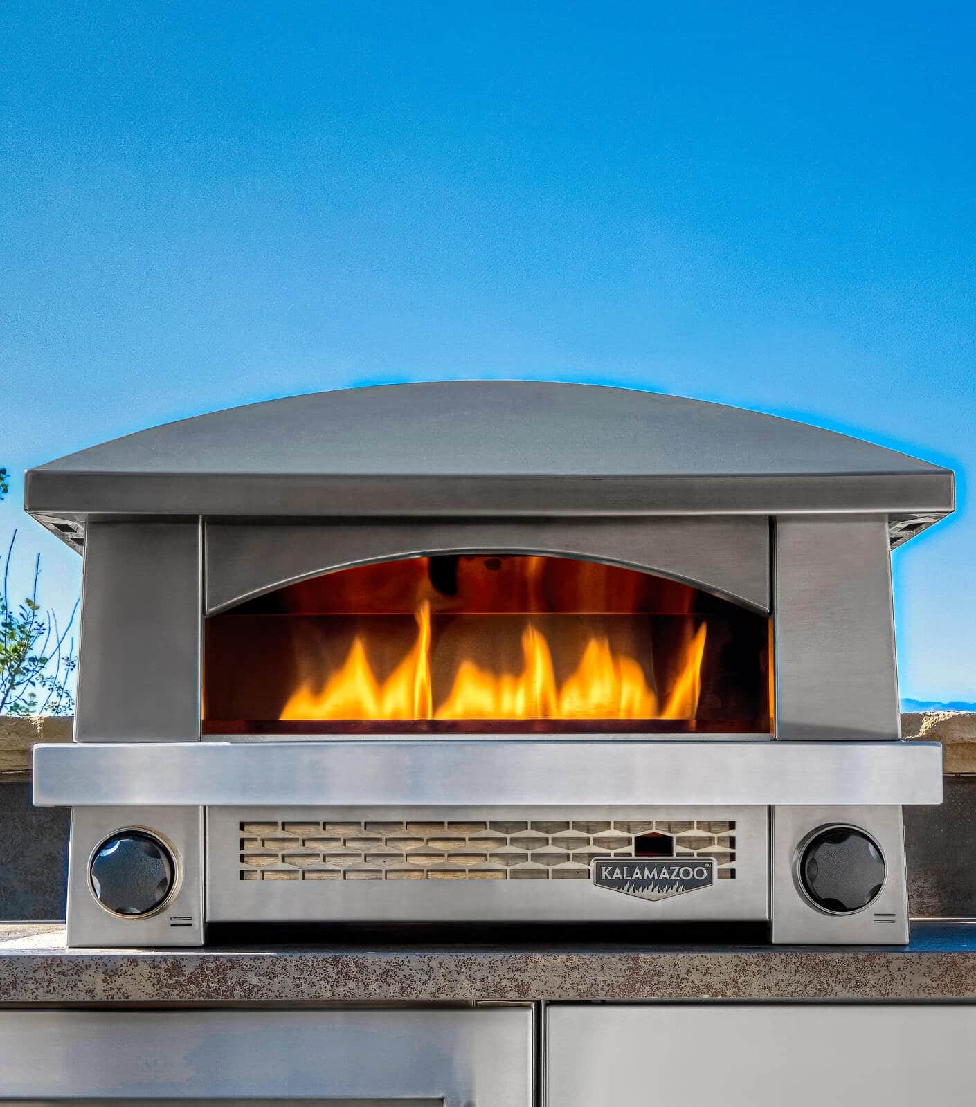NEW Fully Assembled Stainless Steel Artisan Outdoor Wood Fired