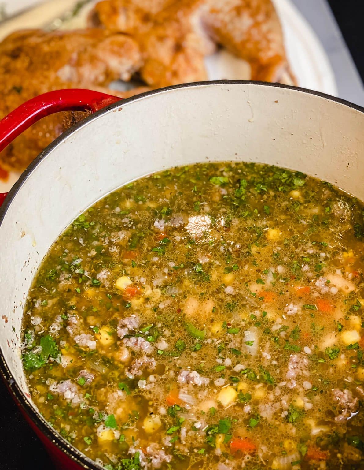 Smoked Chicken Chili Recipe Grillseeker