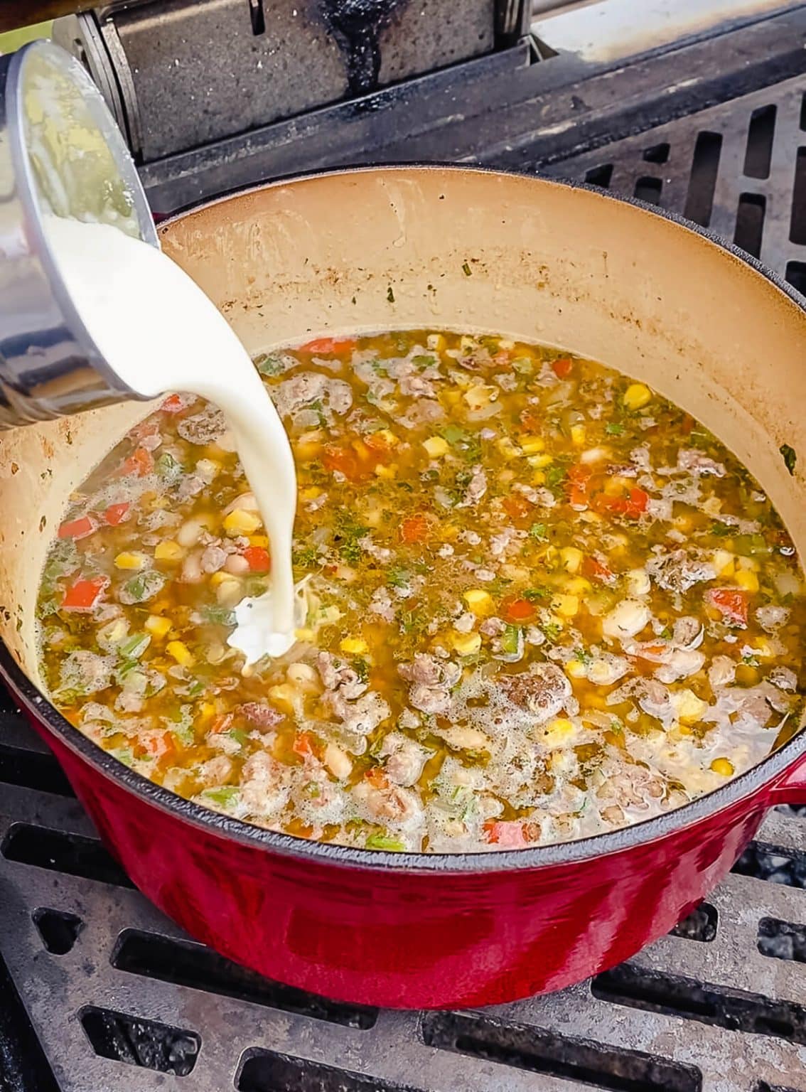 Smoked Chicken Chili Recipe Grillseeker