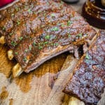 sliced beef ribs baked in the oven