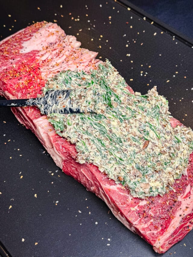 Rosemary Crusted Stuffed Prime Rib - Grill Outdoor Recipes - Grillseeker