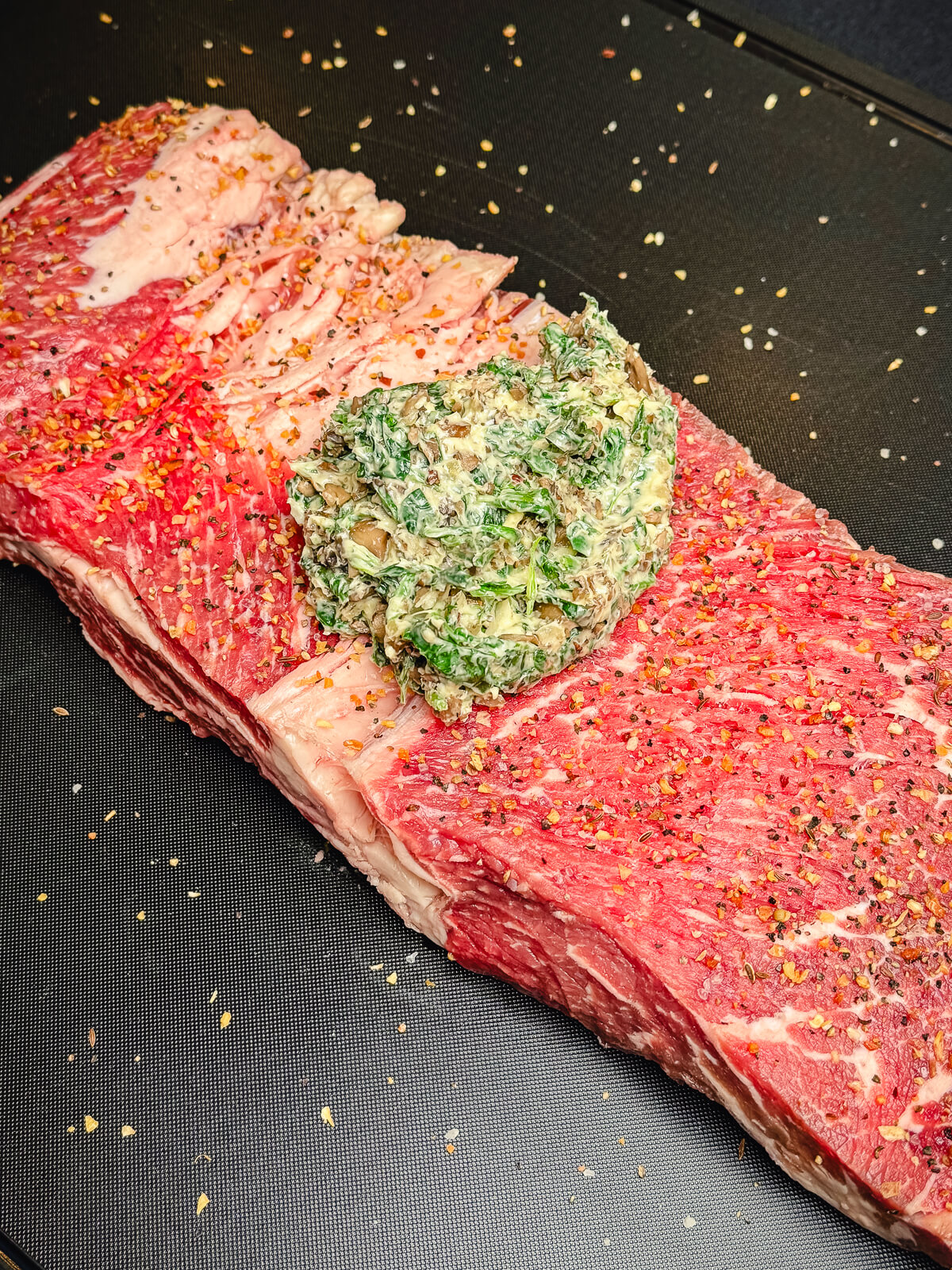 Rosemary Crusted Stuffed Prime Rib - Grill Outdoor Recipes - Grillseeker