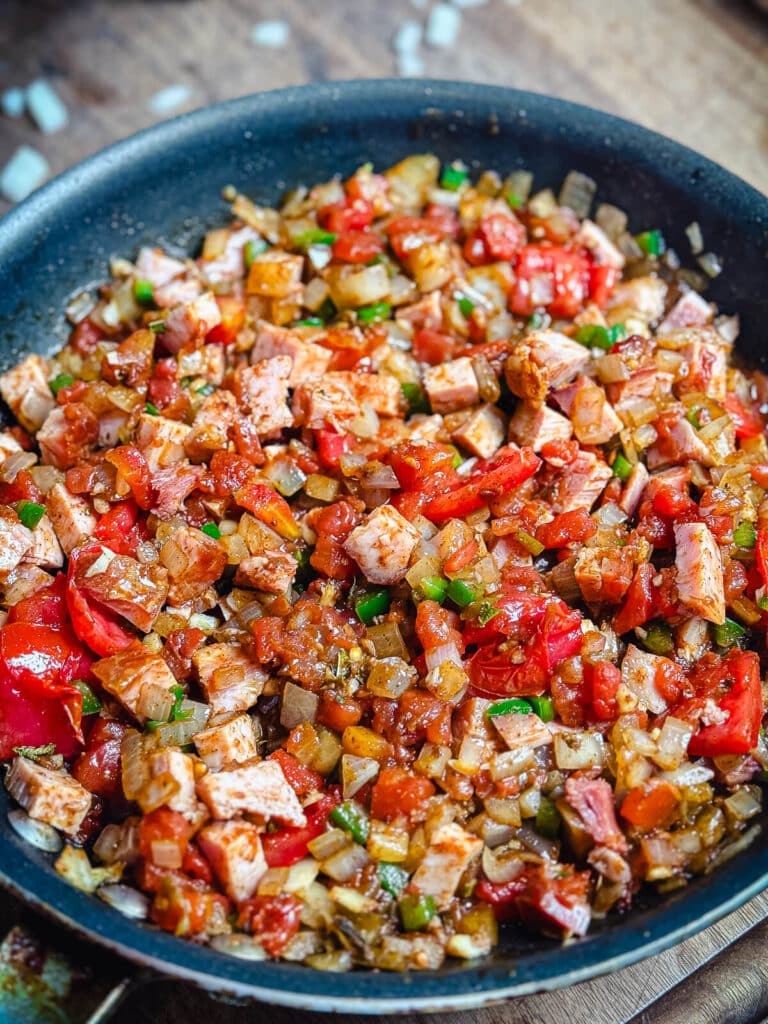 borracho bean ingredients cooked together