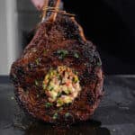 bacon butter on a steak