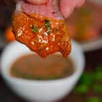 cowboy butter dripping off of a piece of steak