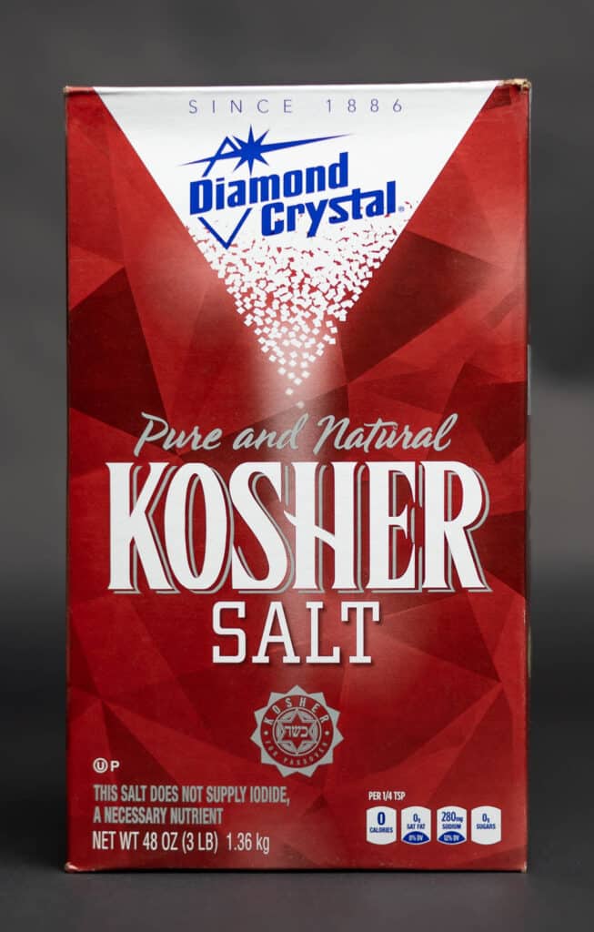 box of diamond crystal kosher salt