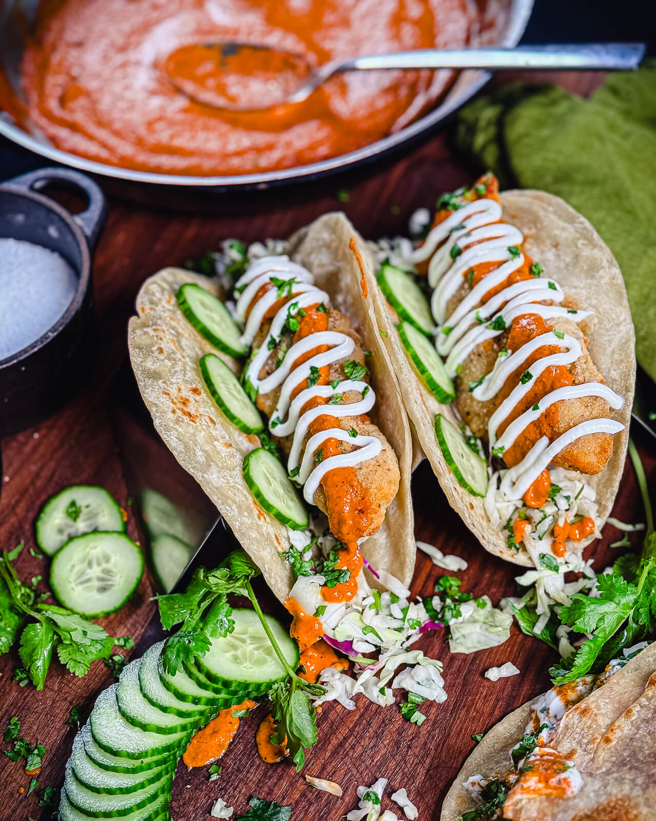 Chicken Tikka Masala Tacos